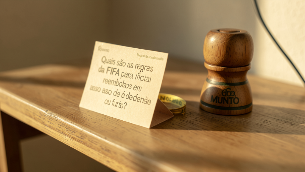 Detalhe fotográfico relacionado a Quais são as regras oficiais da FIFA para reembolso de ingressos em caso de doença ou furto?