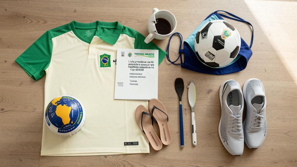 Imagem editorial ilustrando Lista preliminar de 50 jogadores: prazos e flexibilidade regulatória na Copa de 2026